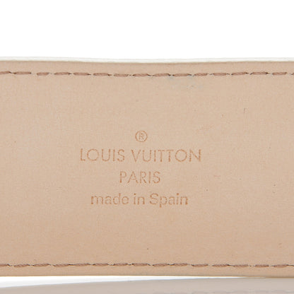 Louis Vuitton Damier Azur 40mm LV Initiales Belt 95 38 5 of 8