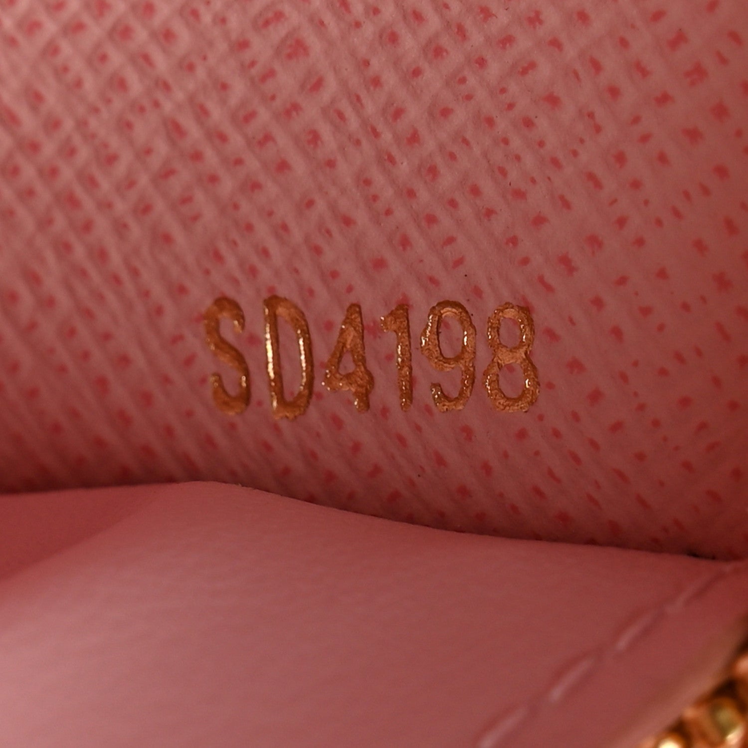 Louis Vuitton Damier Azur Clemence Wallet Rose Ballerine 7 of 12