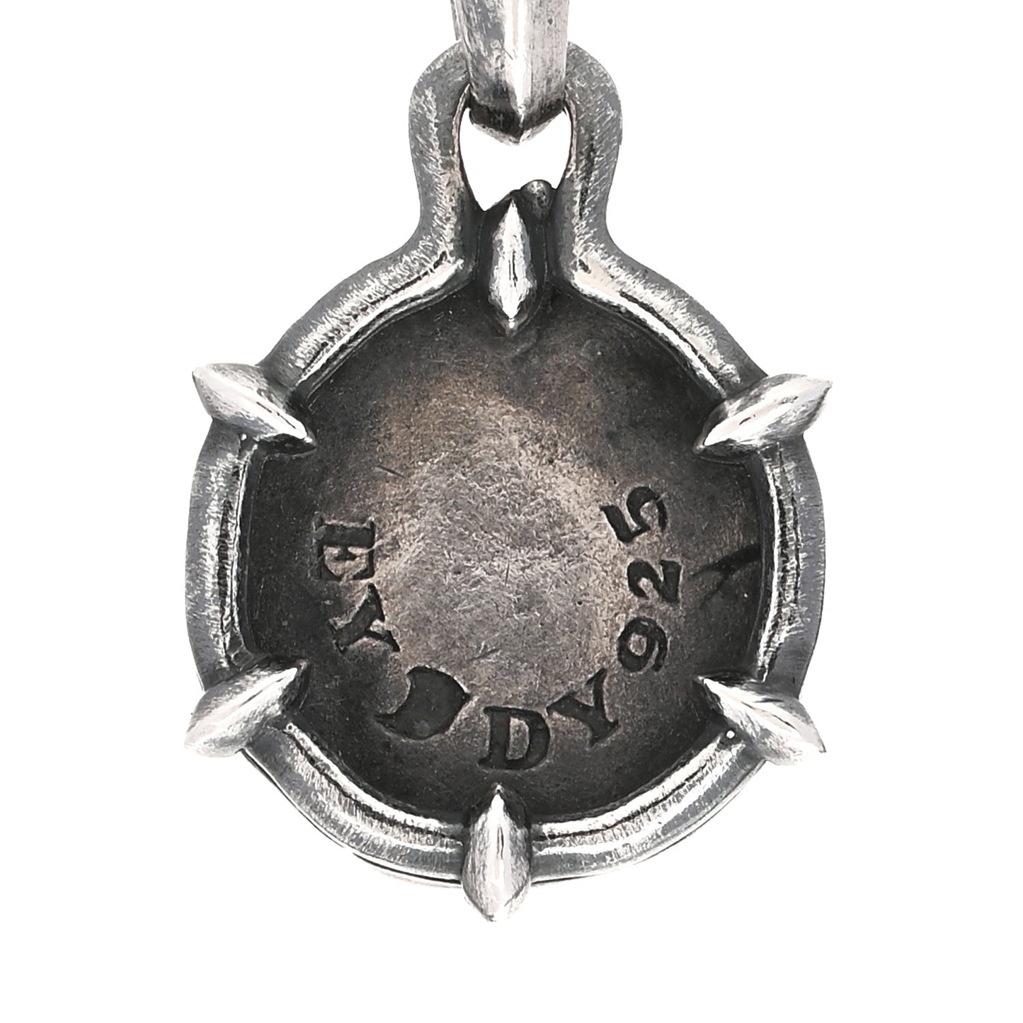 Sterling Silver Greek Coin Amulet Pendant