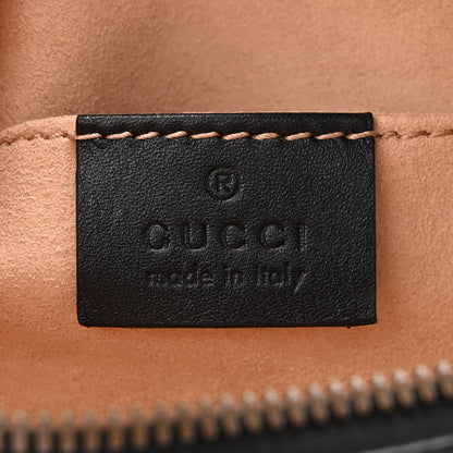 Gucci Calfskin Matelasse GG Marmont Belt Bag 75 30 Black 6 of 10