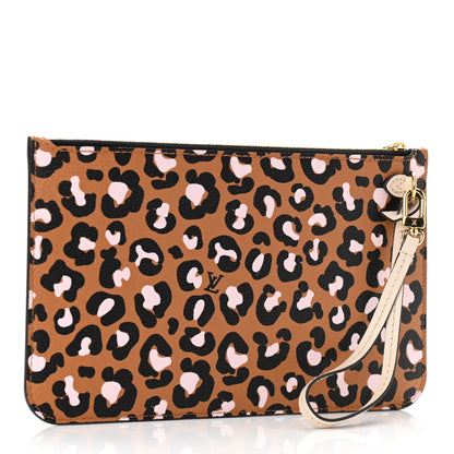 Louis Vuitton Monogram Giant Wild At Heart Neverfull MM Pochette Black 3 of 6