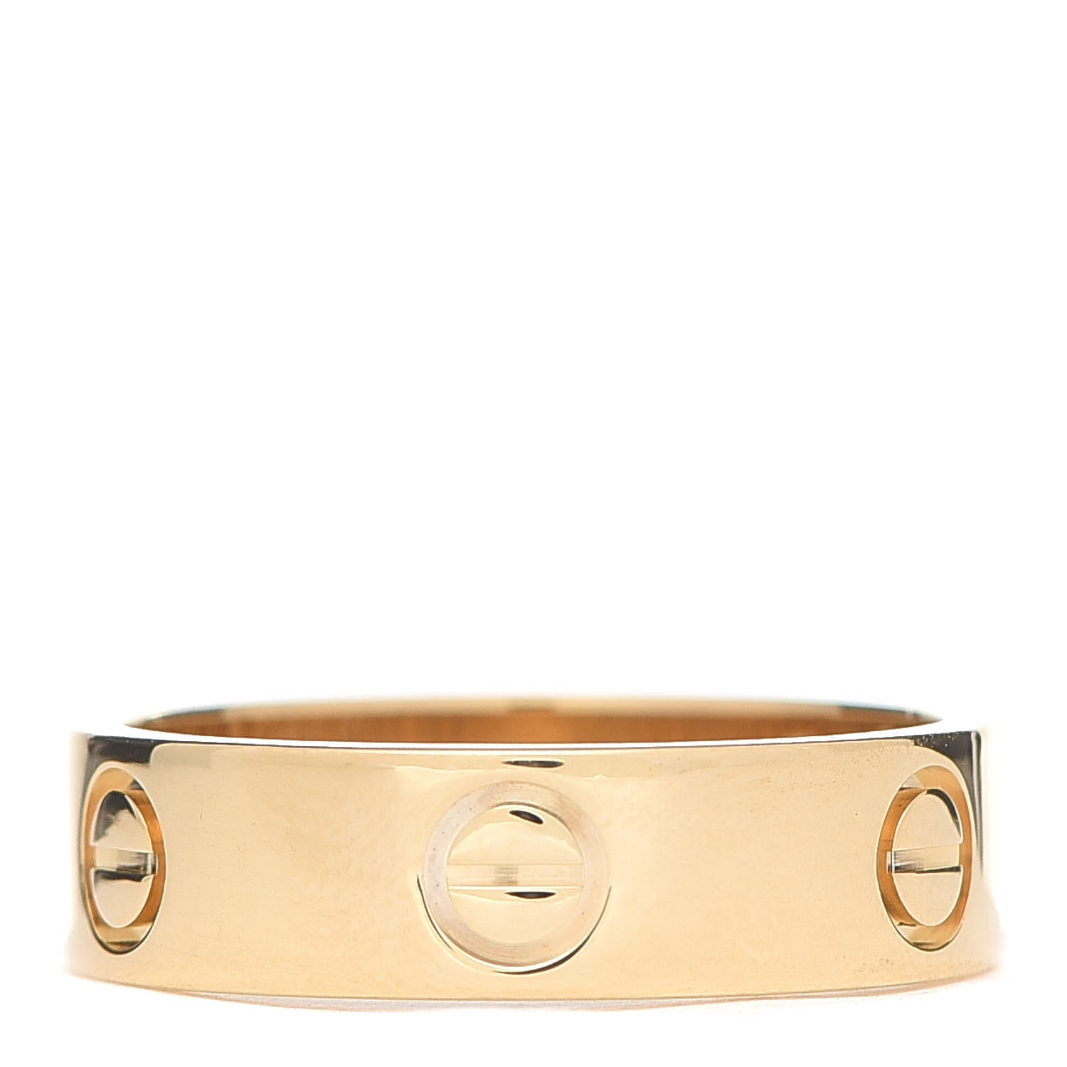 Cartier 18K Yellow Gold 5.5mm LOVE Ring 56 7.5 3 of 6