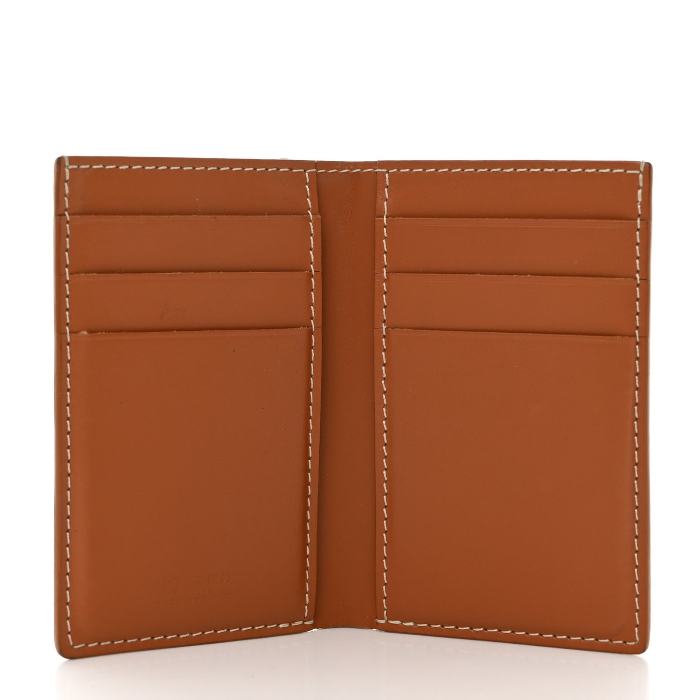 Goyardine Saint Pierre Card Holder Black Gold