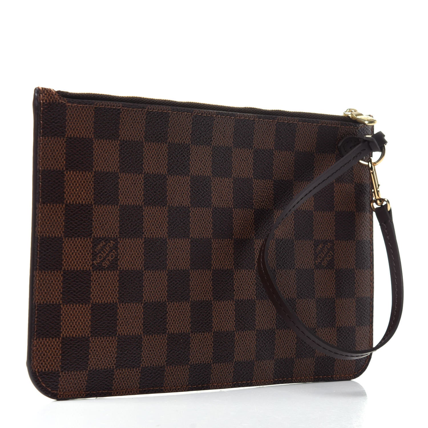Louis Vuitton Damier Ebene Neverfull MM GM Pochette 3 of 11