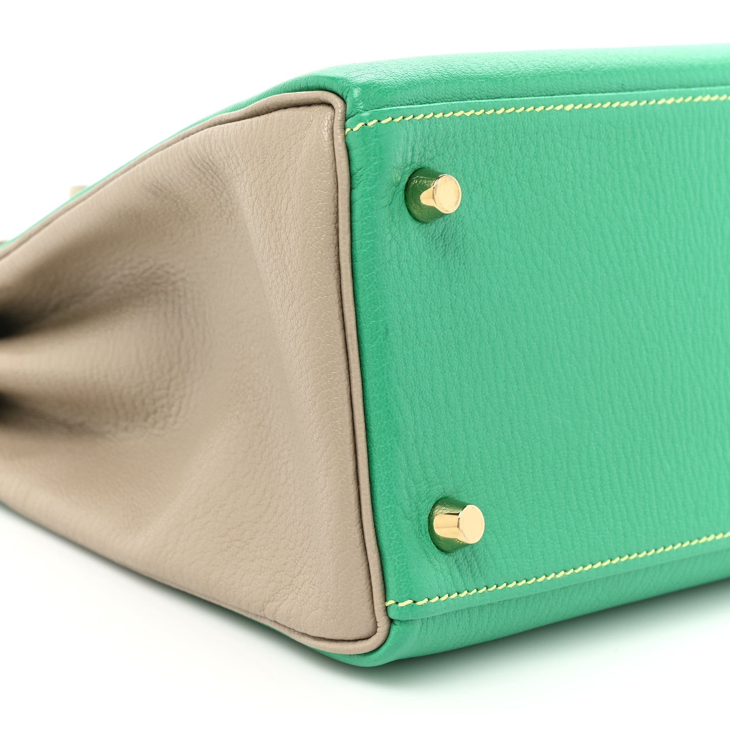 Chevre Mysore Horseshoe Kelly Retourne 28 Menthe Gris Tourterelle