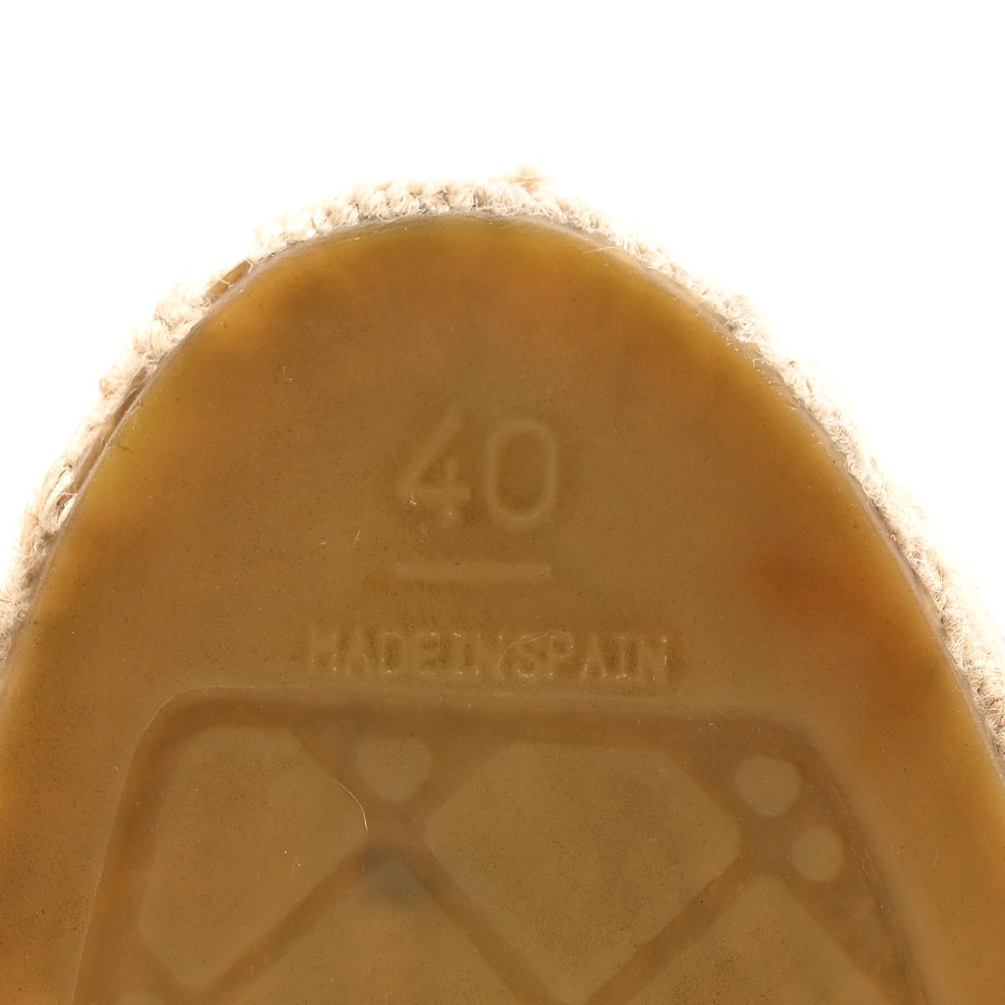 Lambskin CC Espadrilles 40 Black