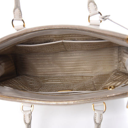 Prada Saffiano Medium Galleria Double Zip Tote Talco 5 of 17
