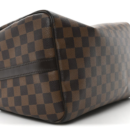 Louis Vuitton Damier Ebene Speedy Bandouliere 30 9 of 11