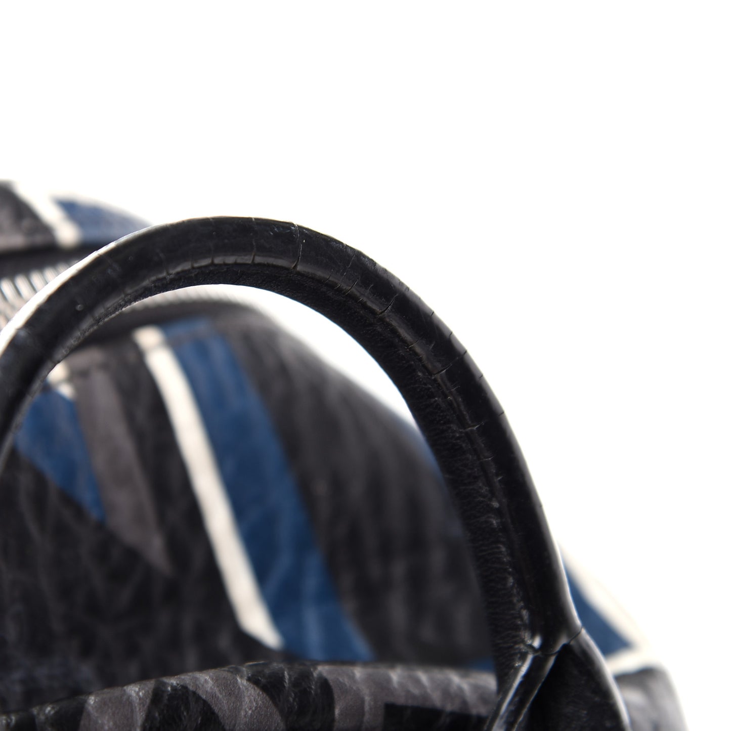 Visetos Gunta Striped Printed Medium Stark Backpack Black