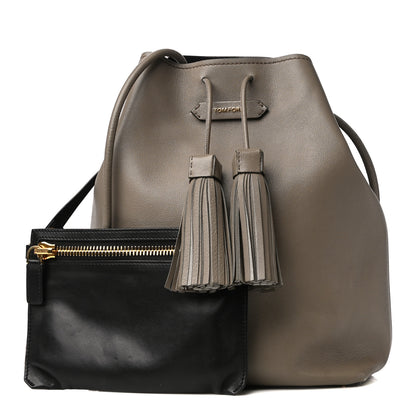Tom Ford Calfskin Double Tassel Bucket Bag 1 of 12