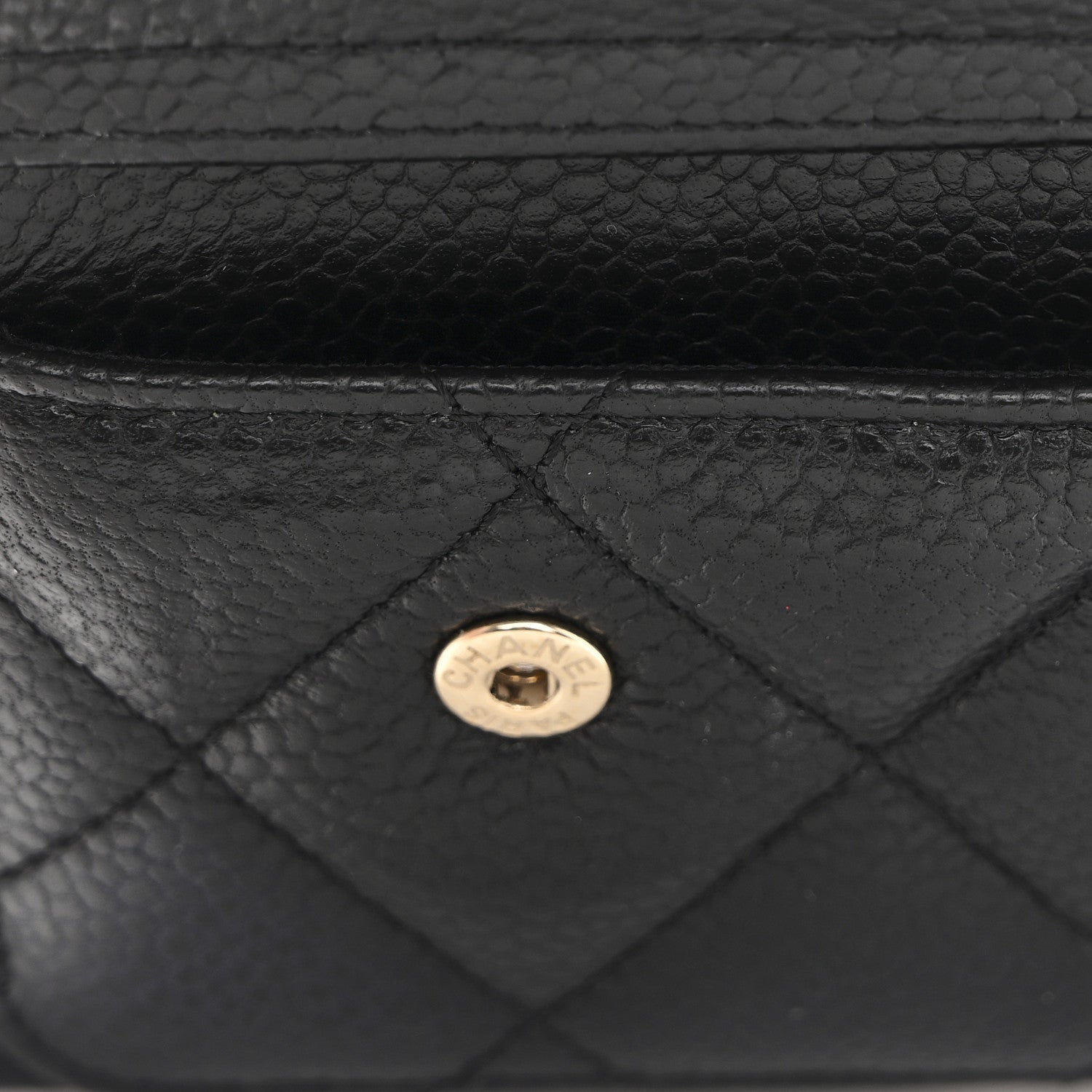 Chanel Caviar Quilted Pearl Crush iPhone 16 Pro Max Case With Chain Black 8 of 9