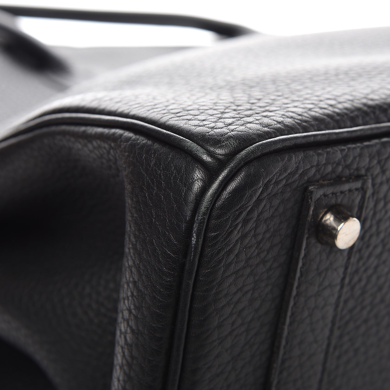 Hermes Taurillon Clemence Birkin 40 Black 34 of 36