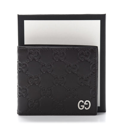 Gucci Guccissima Signature Dorian Bi-Fold Wallet Cocoa 7 of 7