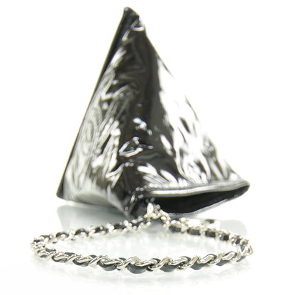 Chanel Patent Small CC Bonbons Candy Wristlet Black 5 of 8