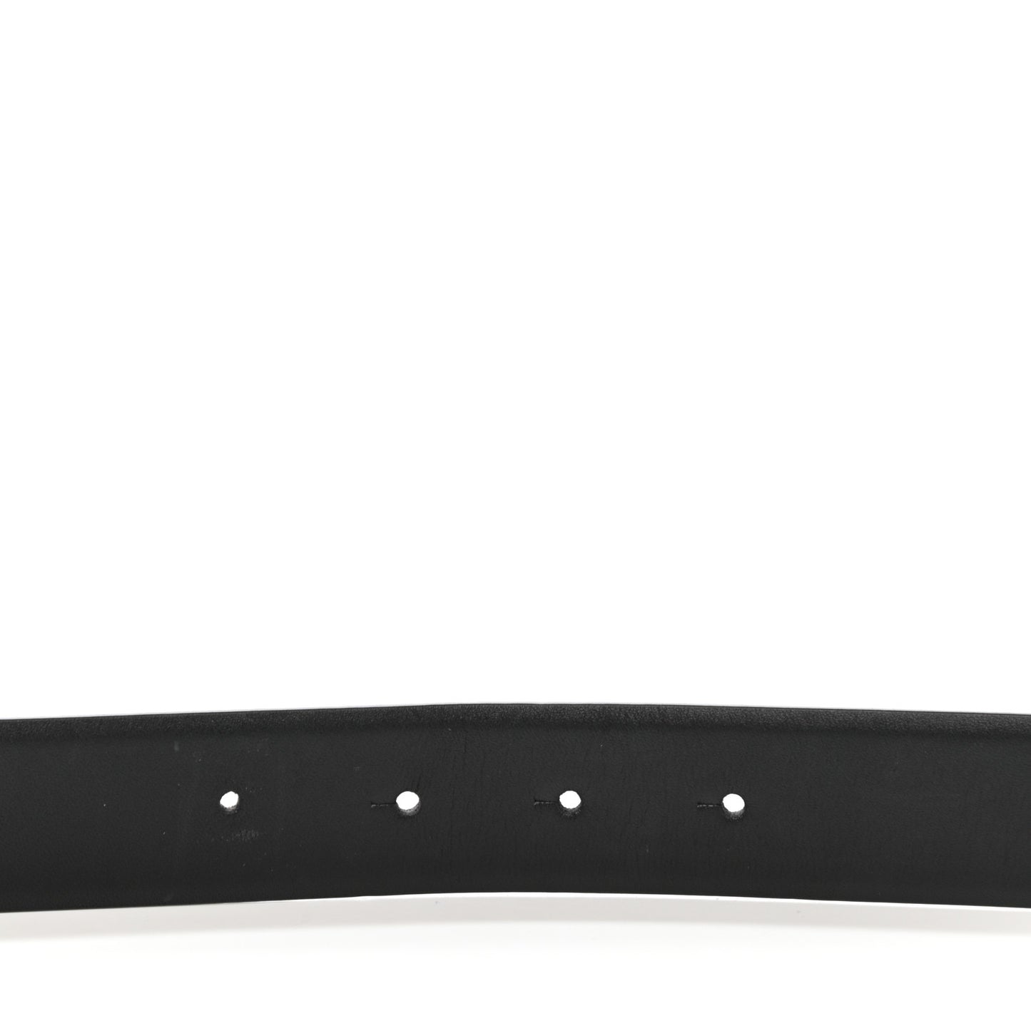 Calfskin Crystal Pearls Coronation CC Belt 95 38 Black