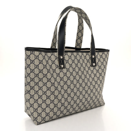 Gucci GG Plus Monogram Medium Signature Web Loop Tote Navy 3 of 12