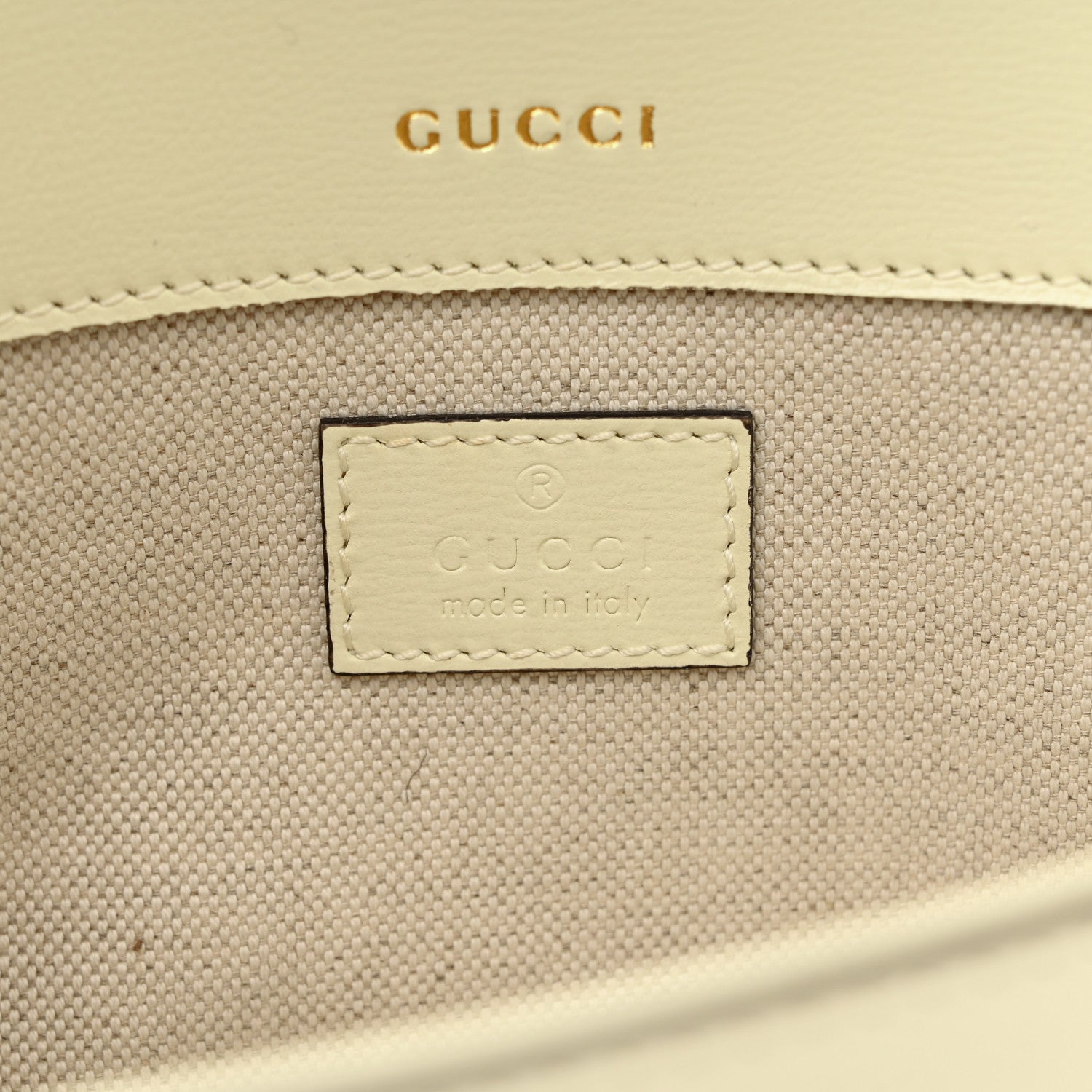 Gucci Azalea Calfskin Crystal Small Horsebit 1955 Chain Shoulder Bag White 6 of 10