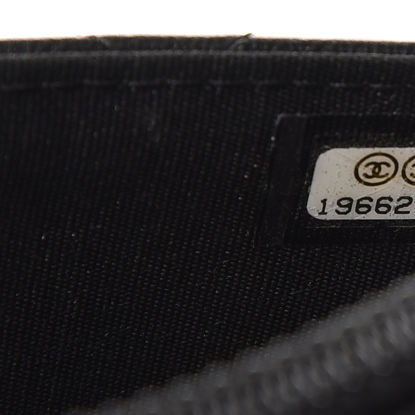 Lambskin Quilted Boy Wallet On Chain WOC Black