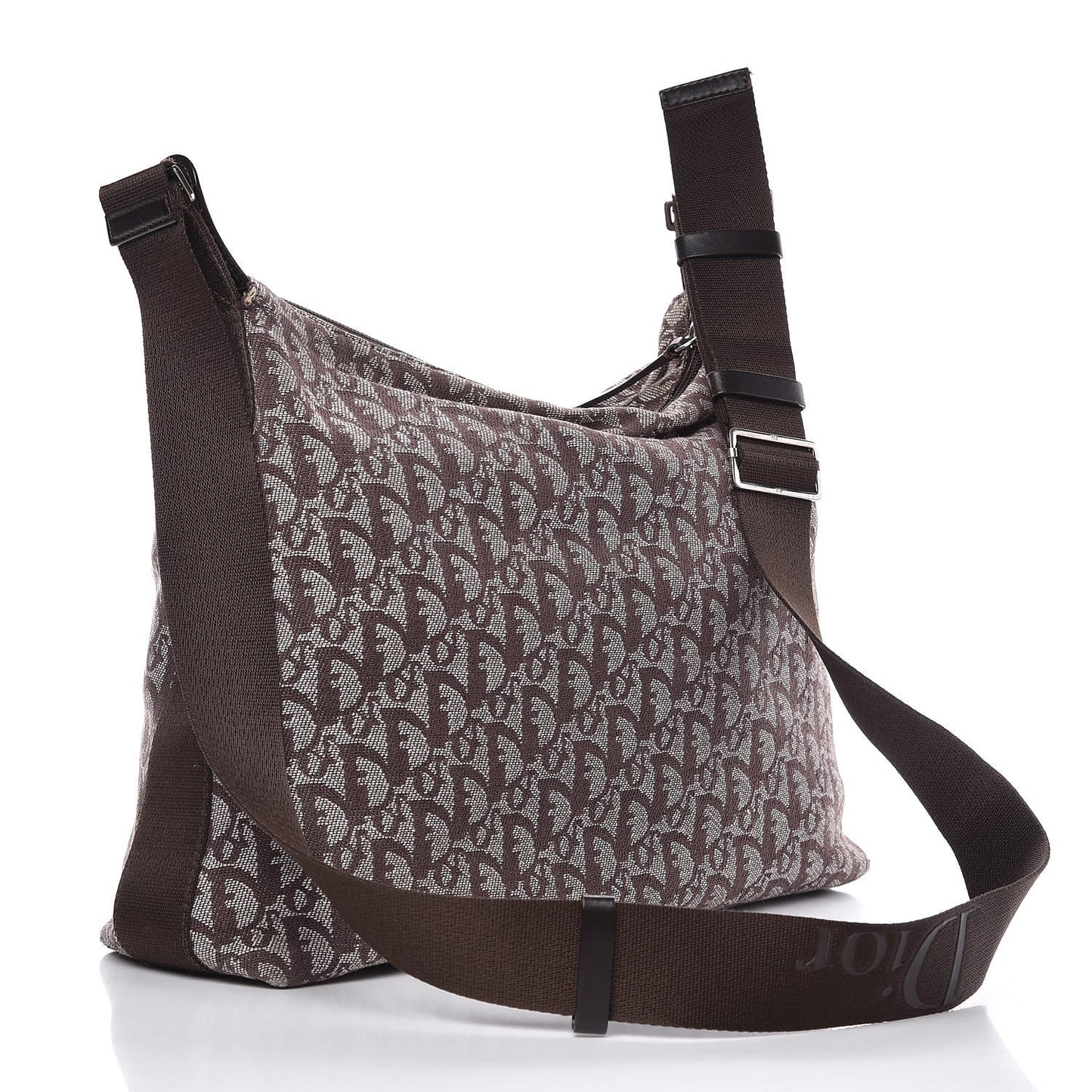 Monogram Messenger Brown