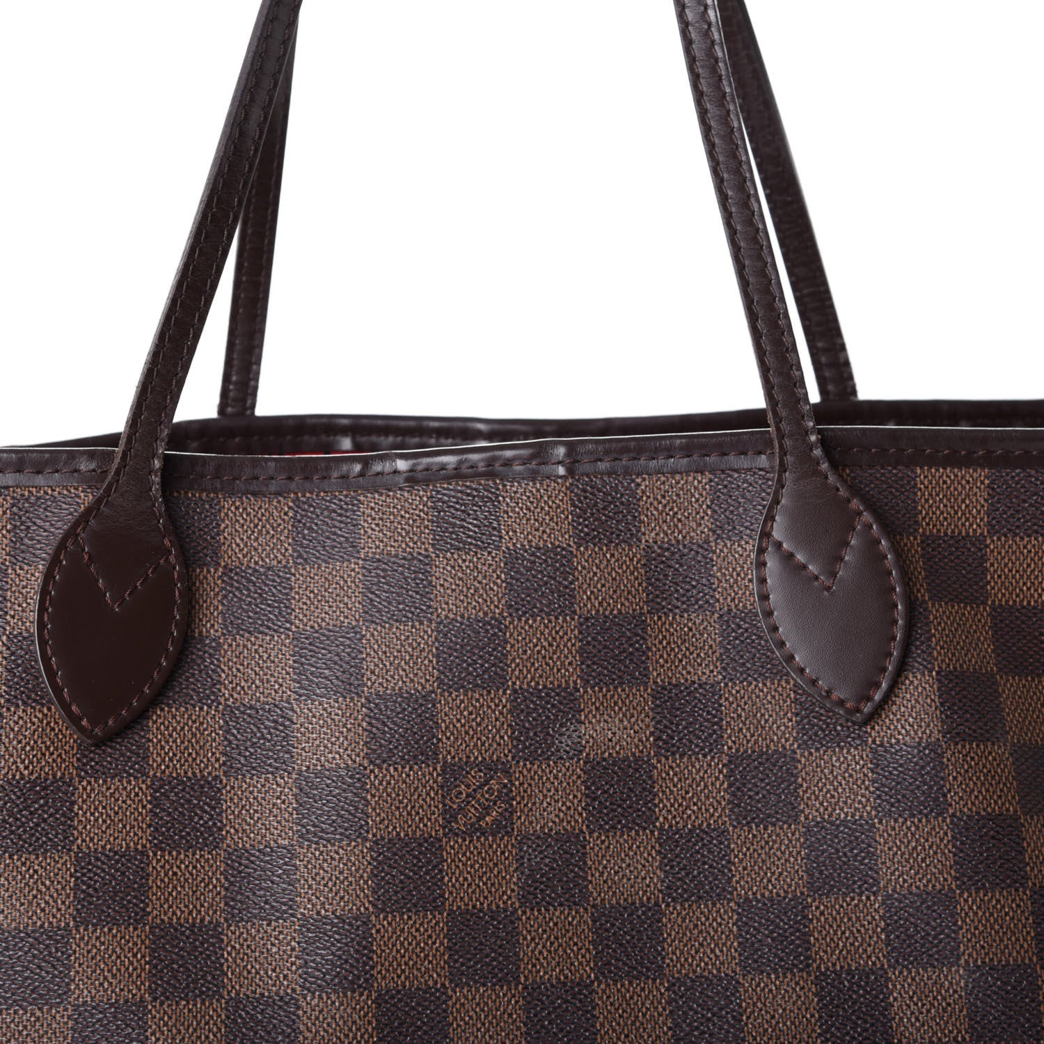 Louis Vuitton Damier Ebene Neverfull MM 13 of 14