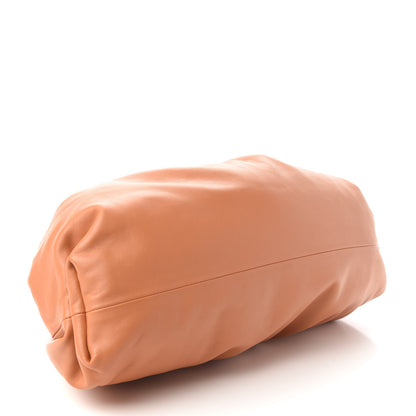 Bottega Veneta Smooth Butter Calf The Pouch Oversized Clutch Clay 4 of 10