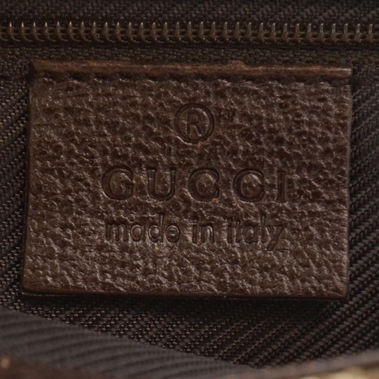 GG Monogram Flight Belt Bag Dark Brown