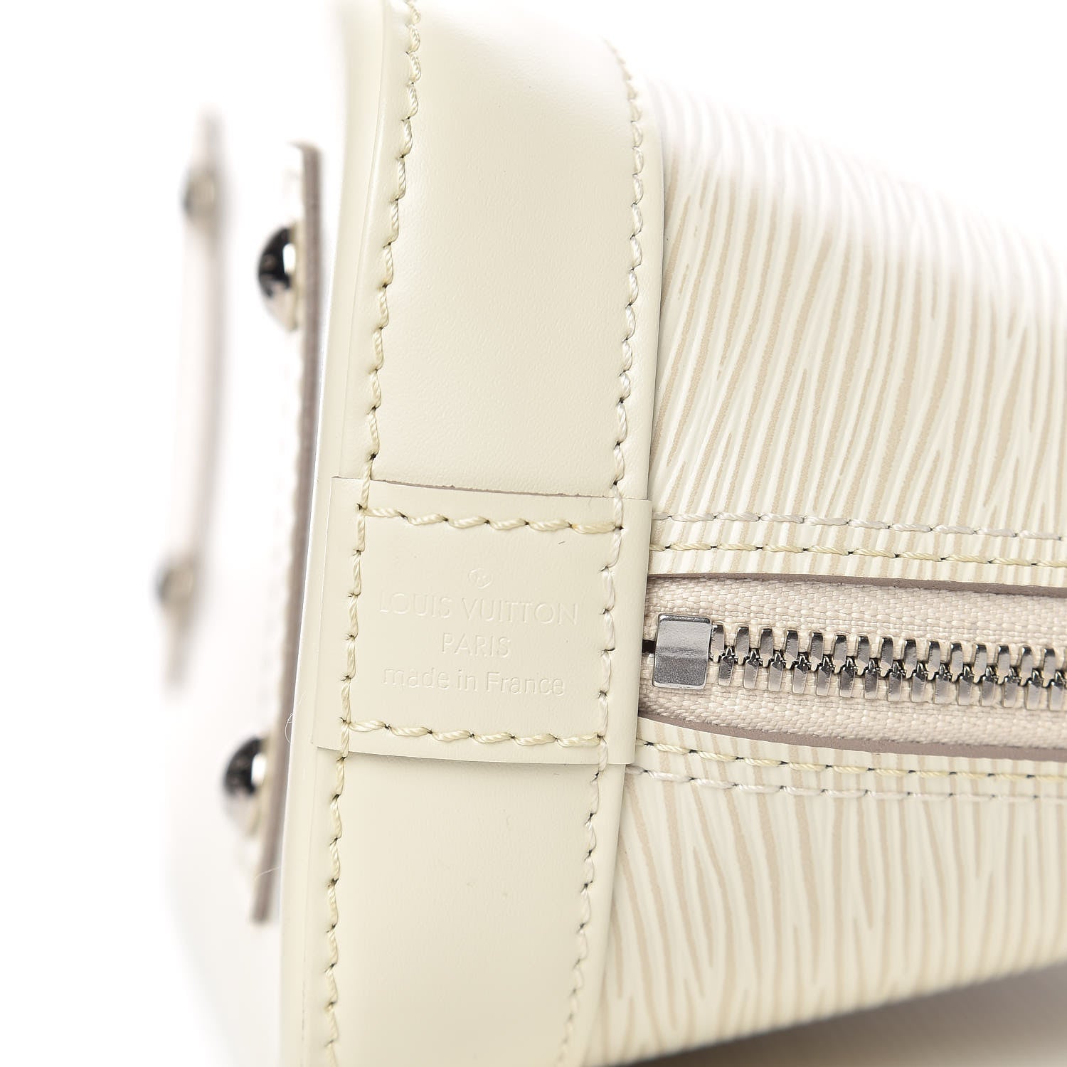 Louis Vuitton Epi Alma BB Ivory 6 of 9
