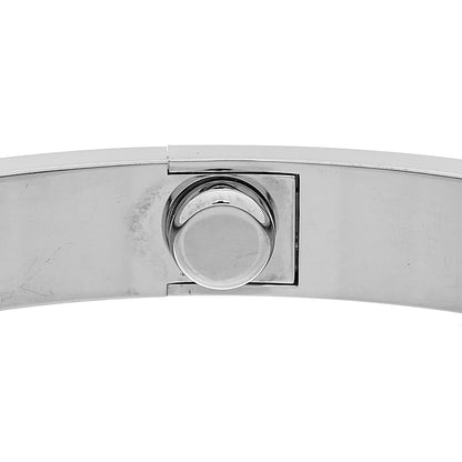 Cartier 18K White Gold LOVE Bracelet 19 6 of 10