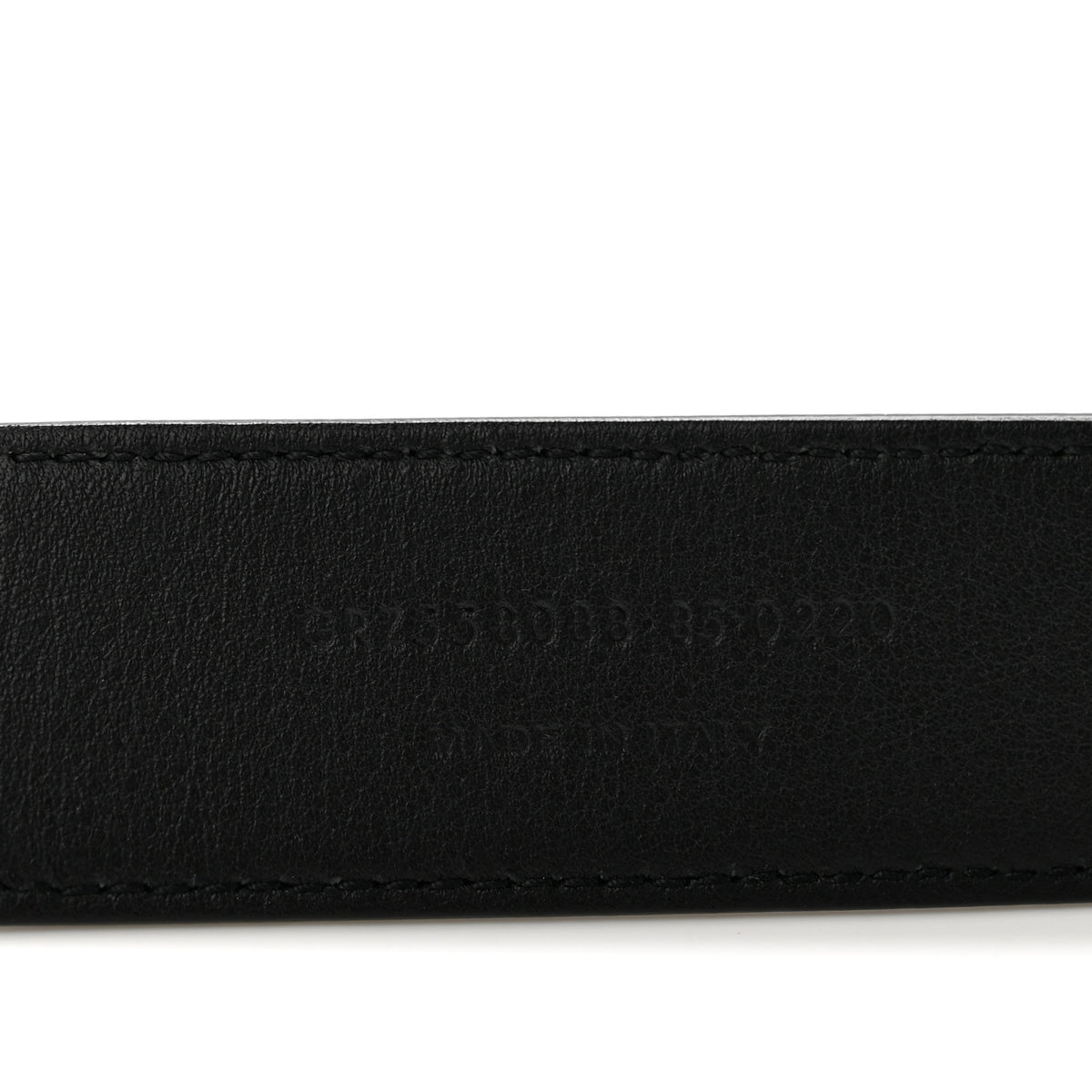 Saint Laurent Smooth Calfskin Monogram Square Buckle Belt 85 34 Black 6 of 7