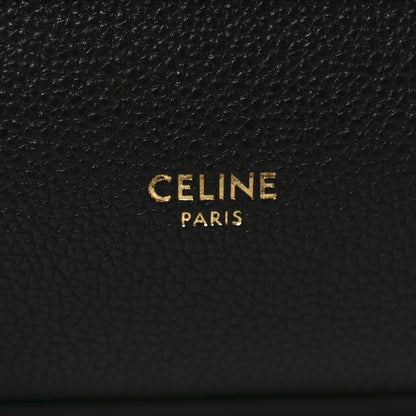 Celine Supple Shiny Lambskin Little New Luggage Black 6 of 9