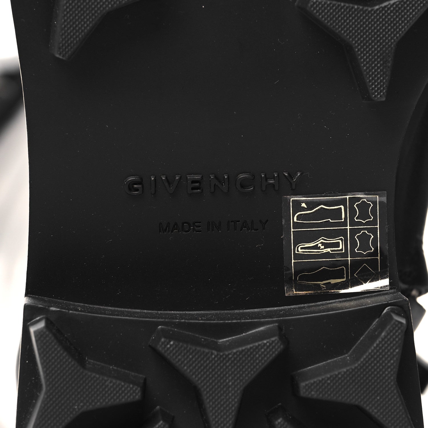 Givenchy Calfskin Terra High Boots 39 Black 7 of 8