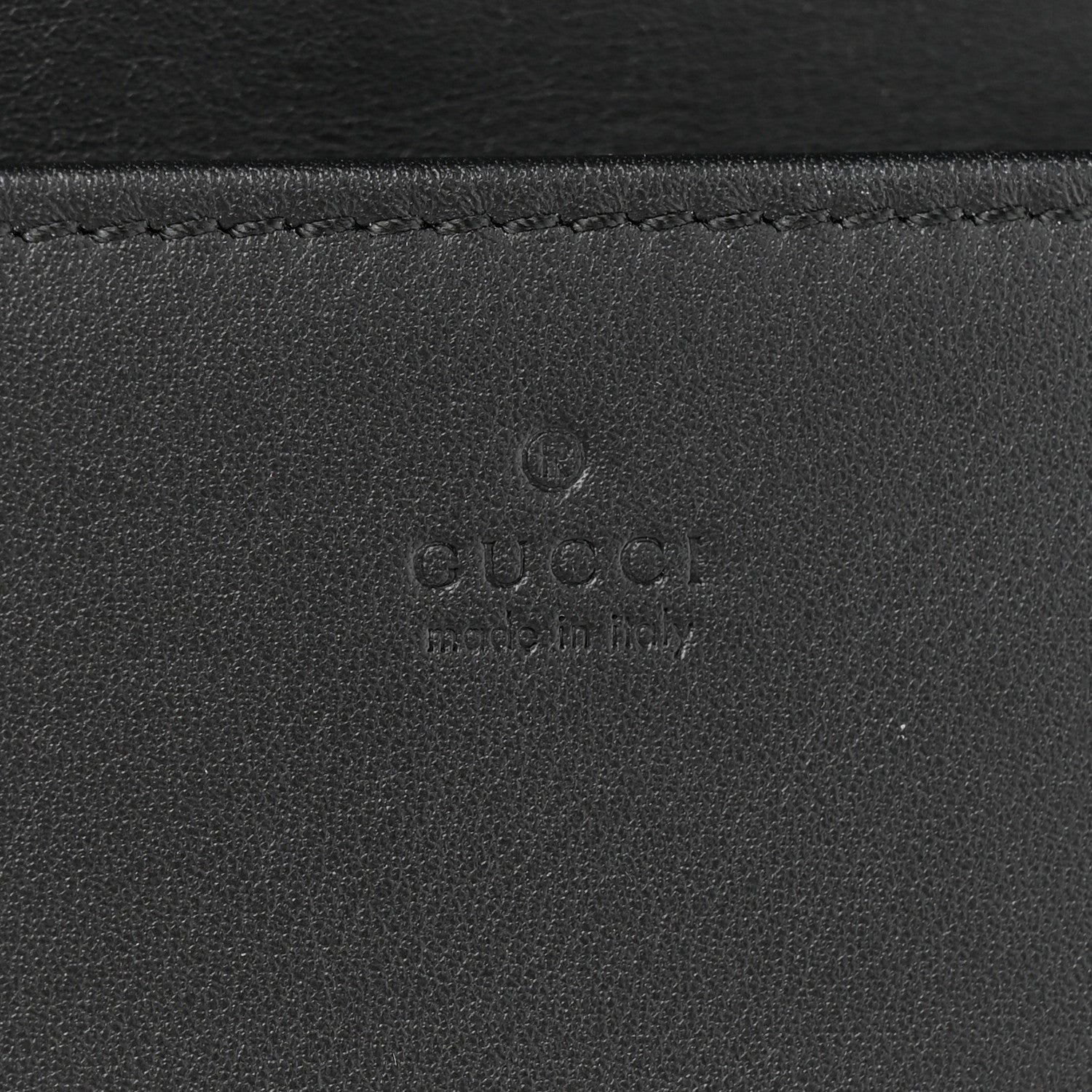 Gucci GG Supreme Monogram Azalea Calfskin Horsebit 1955 Wallet On Chain Beige Black 7 of 11
