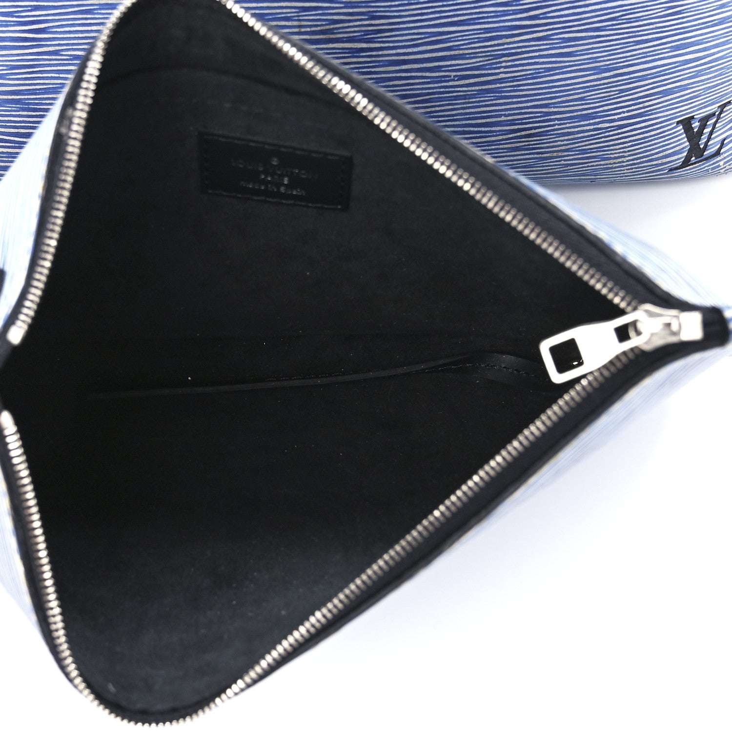 Louis Vuitton Epi Neverfull MM Denim Light 8 of 15