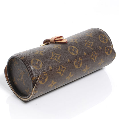 Louis Vuitton Monogram 3 Watch Travel Case 3 of 7