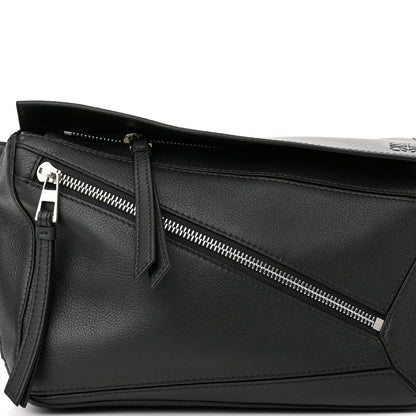 Loewe Calfskin Small Puzzle Bumbag Black 7 of 9