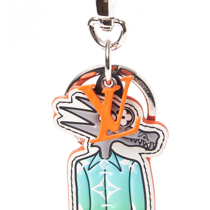 Louis Vuitton Calfskin Embossed Monogram LV Friends Key Holder 2 of 5