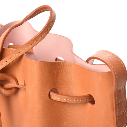 Mansur Gavriel Calfskin Mini Bucket Bag Cammello Rosa 16 of 19