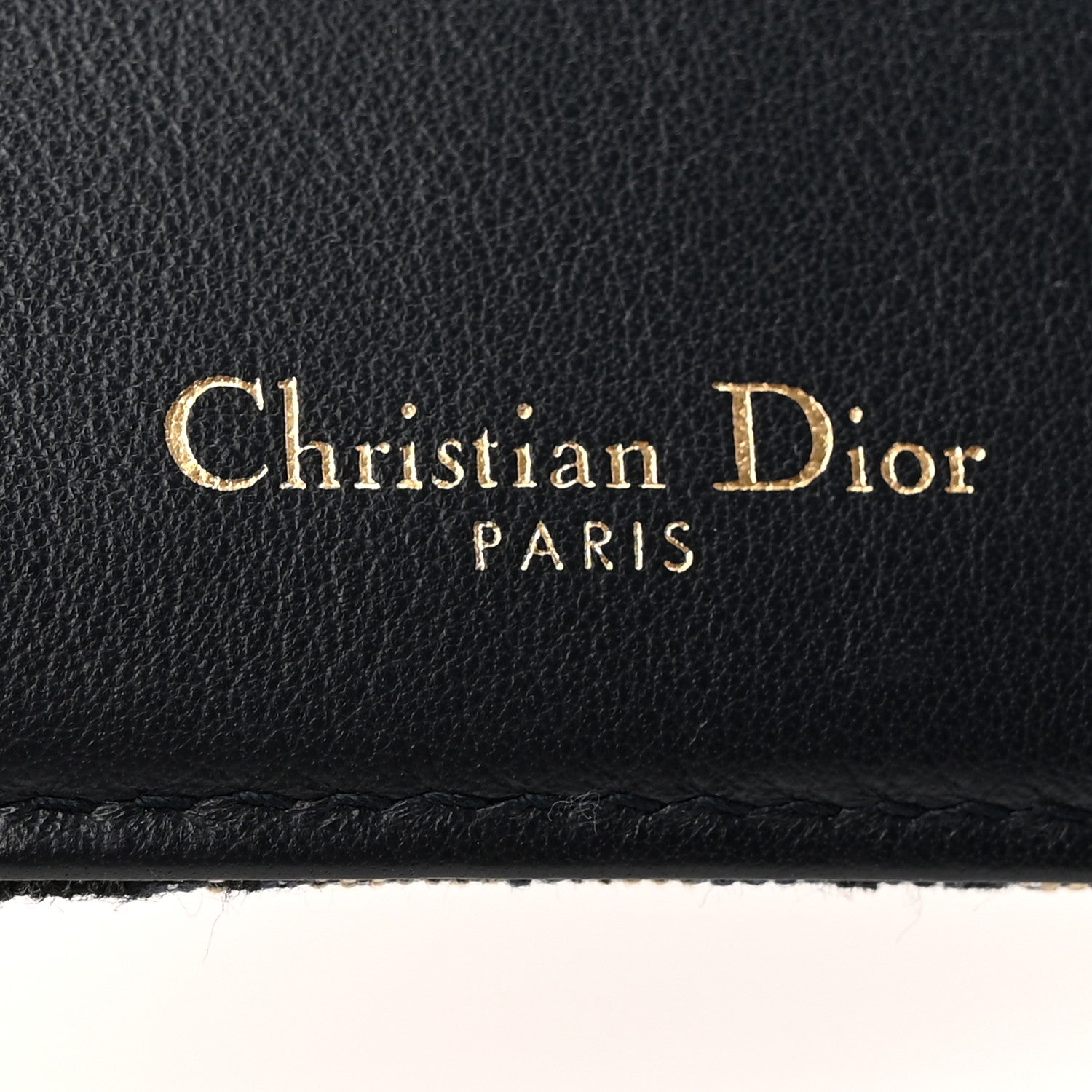 Christian Dior Oblique Saddle Lotus Wallet Blue 6 of 11