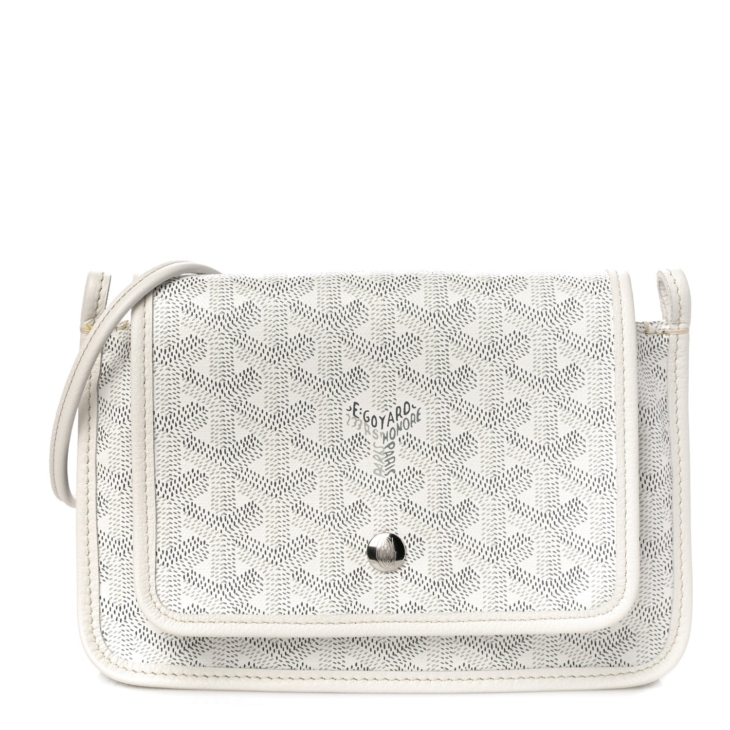 Goyard Goyardine Plumet Wallet Clutch White 2 of 9