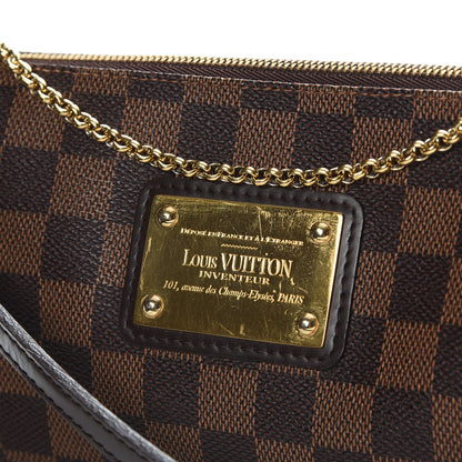 Louis Vuitton Damier Ebene Eva Clutch 9 of 10