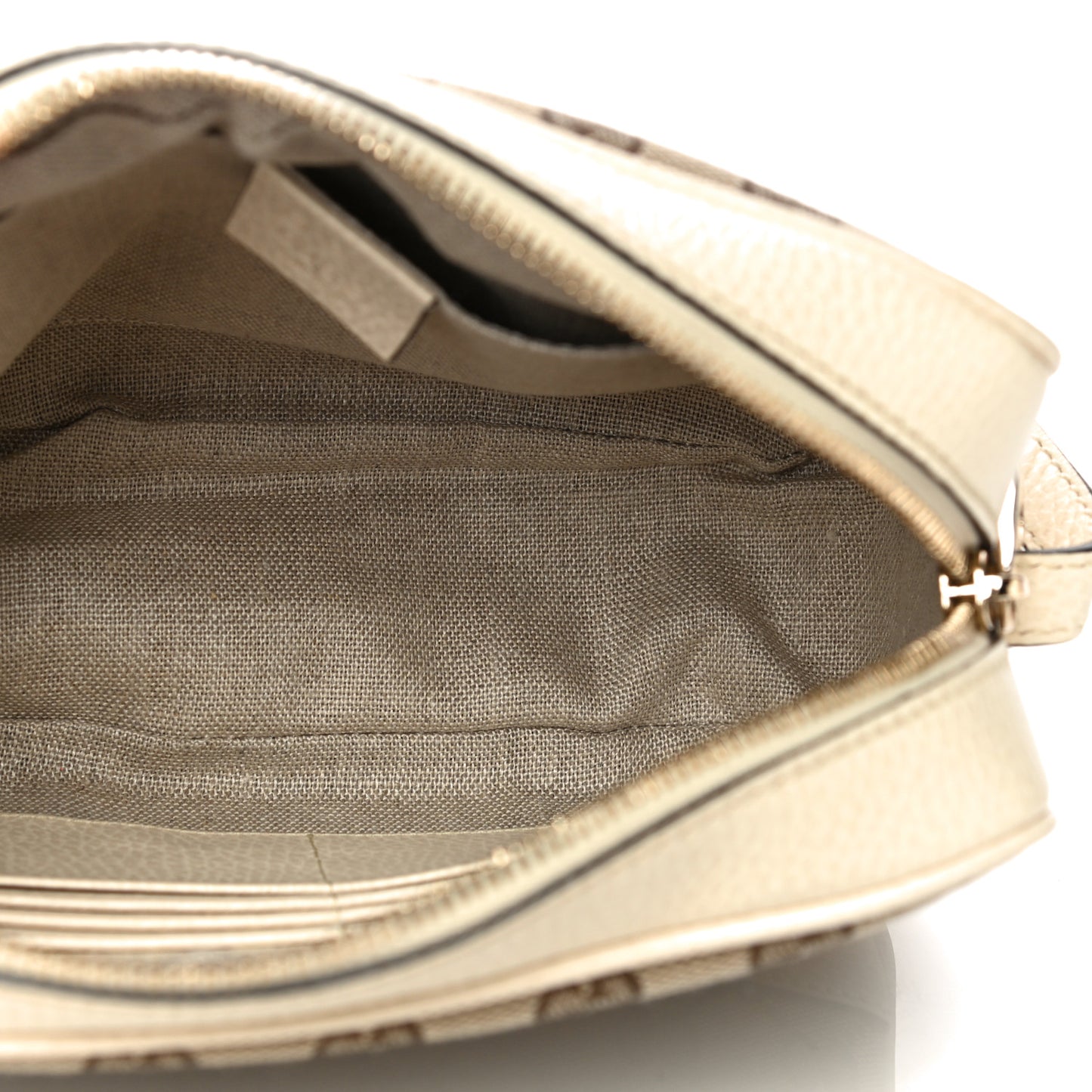 Monogram Dollar Calfskin Mini Bree Messenger Bag Beige Ebony Avoire