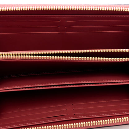 Louis Vuitton Vernis Valentine Dog Zippy Wallet Vieux Rose 5 of 6