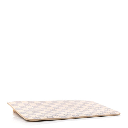 Louis Vuitton Damier Azur Neverfull MM GM Pochette Rose Ballerine 3 of 4