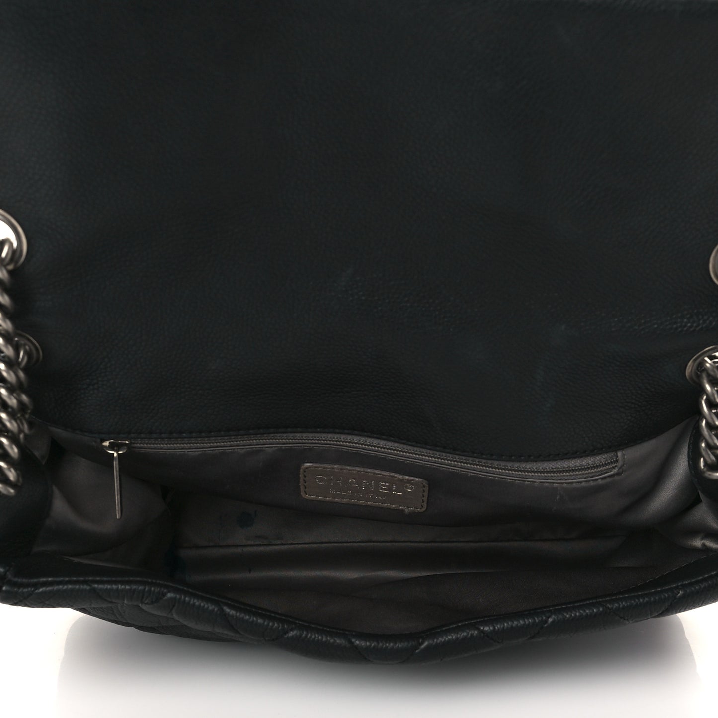Caviar Quilted Coco Casual Flap Black
