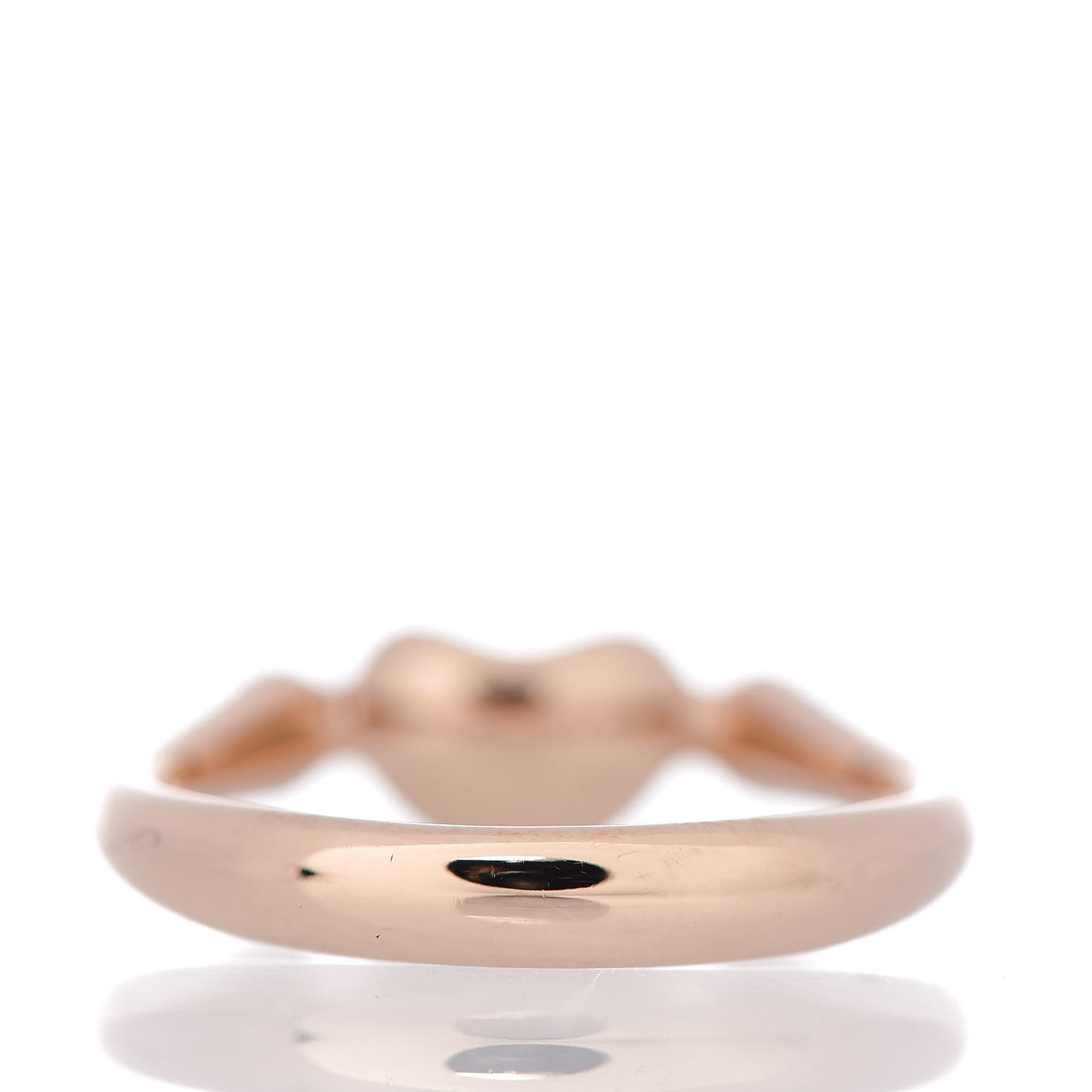 18K Rose Gold Elsa Peretti Bean Ring 52 6