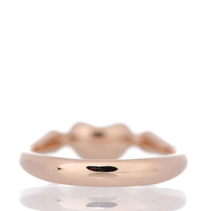 Tiffany 18K Rose Gold Elsa Peretti Bean Ring 52 6 4 of 8