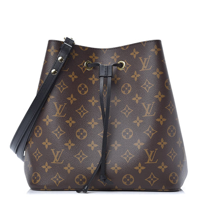 Louis Vuitton Monogram Neonoe MM Black 1 of 9
