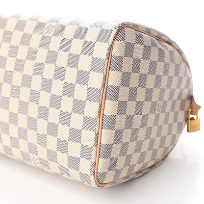 Louis Vuitton Damier Azur Speedy 35 8 of 9