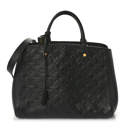 Louis Vuitton Empreinte Montaigne GM Black 1 of 9