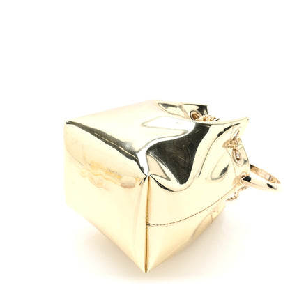 Jimmy Choo Metallic Patent Bon Bon Bag Gold 9 of 9